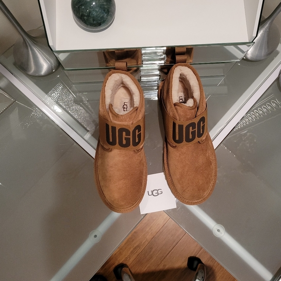UGG MEN'S NEUMEL 11 CHESTNUT BOOTS SIZE 8 - Picture 5 of 5